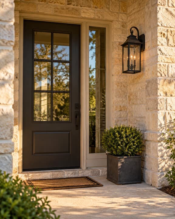 Curb-Appeal Detail on a Fort Worth home